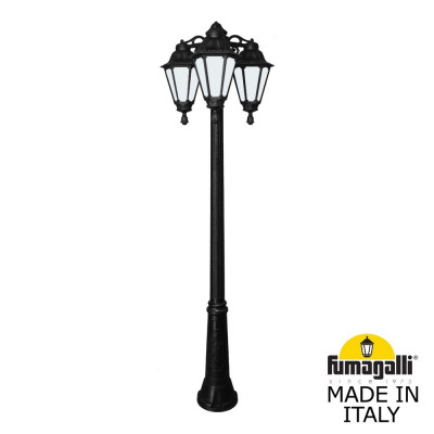 Садово-парковый фонарь FUMAGALLI RICU BISSO/RUT 3L DN E26.157.S30.AYE27DN