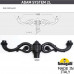 Парковый фонарь FUMAGALLI TABOR ADAM/GLOBE 300 2L  G30.205.M20.AYE27