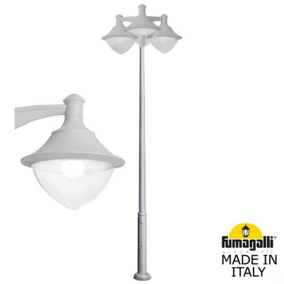 Парковый фонарь  FUMAGALLI EKTOR 4000/MIDIPILAR/VIVI 3L LED-HIP V50.372.A30.LXH27