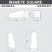 Фасадный светильник FUMAGALLI MAMETE SQUARE  1A3.000.000.AXZ1L