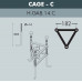 Парковый фонарь FUMAGALLI NEBO BISSO/RUT 2L DN  E26.202.S20.AXE27 DN