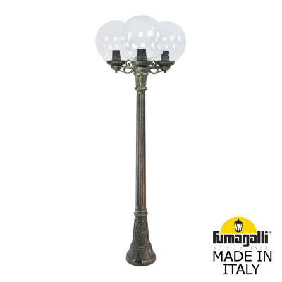 Садово-парковый фонарь FUMAGALLI ARTU BISSO/G300 3L G30.158.S30.BXE27