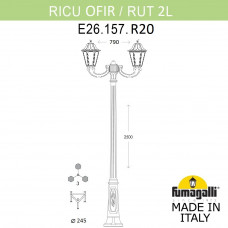 Садово-парковый фонарь FUMAGALLI RICU OFIR/RUT 2L E26.157.R20.AYE27
