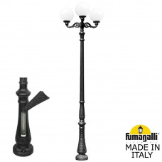 Парковый фонарь FUMAGALLI TABOR ADAM/GLOBE 300 3L  G30.205.M30.AYE27