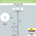 Парковый фонарь FUMAGALLI TABOR ADAM/GLOBE 300 3L  G30.205.M30.AYE27