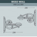 Консоль для паркового фонаря FUMAGALLI BISSO WALL  000.131.000.B0