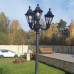 Парковый фонарь FUMAGALLI TABOR OFIR/RUT 3L+1 E26.205.R31.AXE27