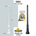 Парковый столб FUMAGALLI GIGI 000.156.000.A0 Парковый столб FUMAGALLI GIGI 000.156.000.A0